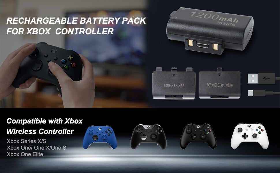 xbox one controller rechargeable battery